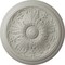 Ekena Millwork Vienna Ceiling Medallion (Fits Canopies up to 3 1/4"), Hand-Painted Pot of Cream, 16 7/8"OD x 5/8"P CM17VIPCF - alternate 1